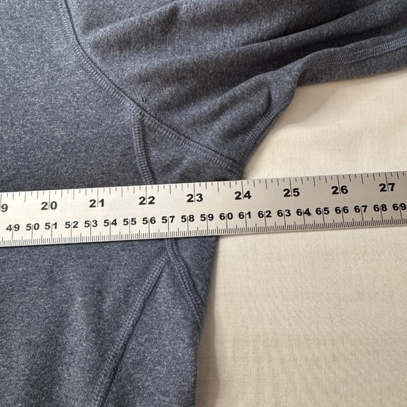 Avia Women's Athletic Performance 1/4 Zip Long Sleeve Pullover Grayish-Blue XL - Picture 8 of 12